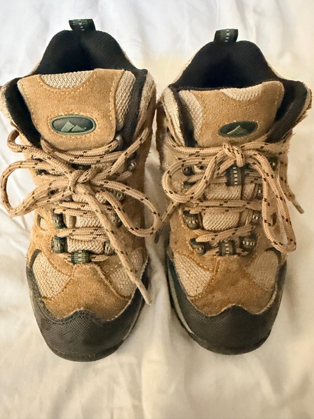 Kids Waterproof Brown Outdoor Hiking Boots